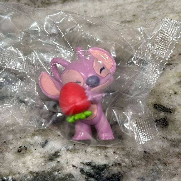 BNIP Stitch Feed Me Mini Figures Series 2 - Stitch Eating Taco & Angel Lot - Picture 2 of 7